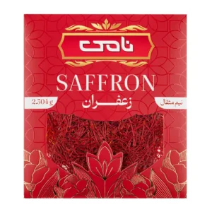 زعفران نگین نیم مثقال پاکتی نامی
