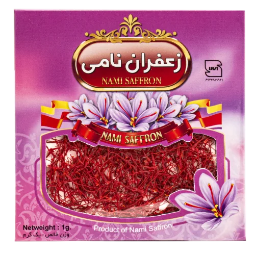 زعفران نگین ۱ گرم پاکتی نامی