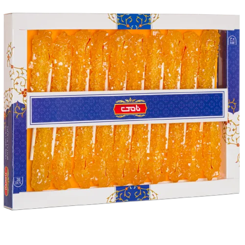 نی نبات زعفرانی نامی (۲۰ عددی)