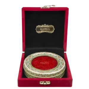 کادویی مخمل ۱۰ کرم نگین خاتم نامی