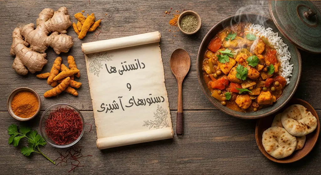 دانستنی ها و دستورهای آشپزی