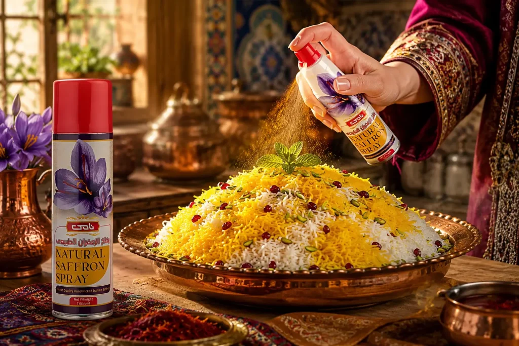 اسپری زعفران نامی