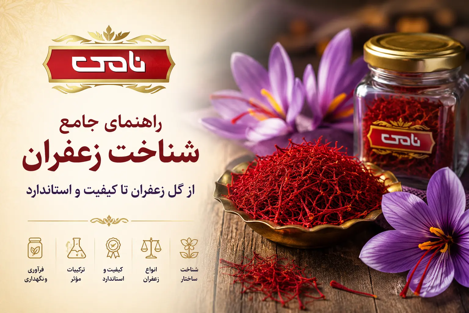راهنمای جامع شناخت زعفران